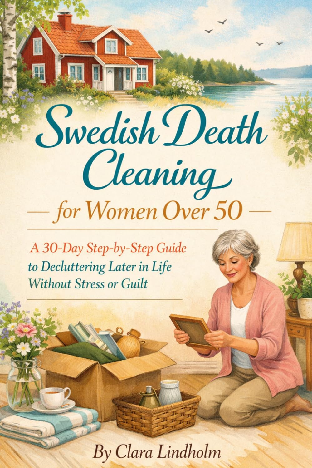 Swedish Death Cleaning for Women Over 50: A 30-Day Step-by-Step Guide to Decluttering Later in Life Without Stress or Guilt