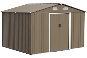 10FT x 8FT Outdoor Storage Shed