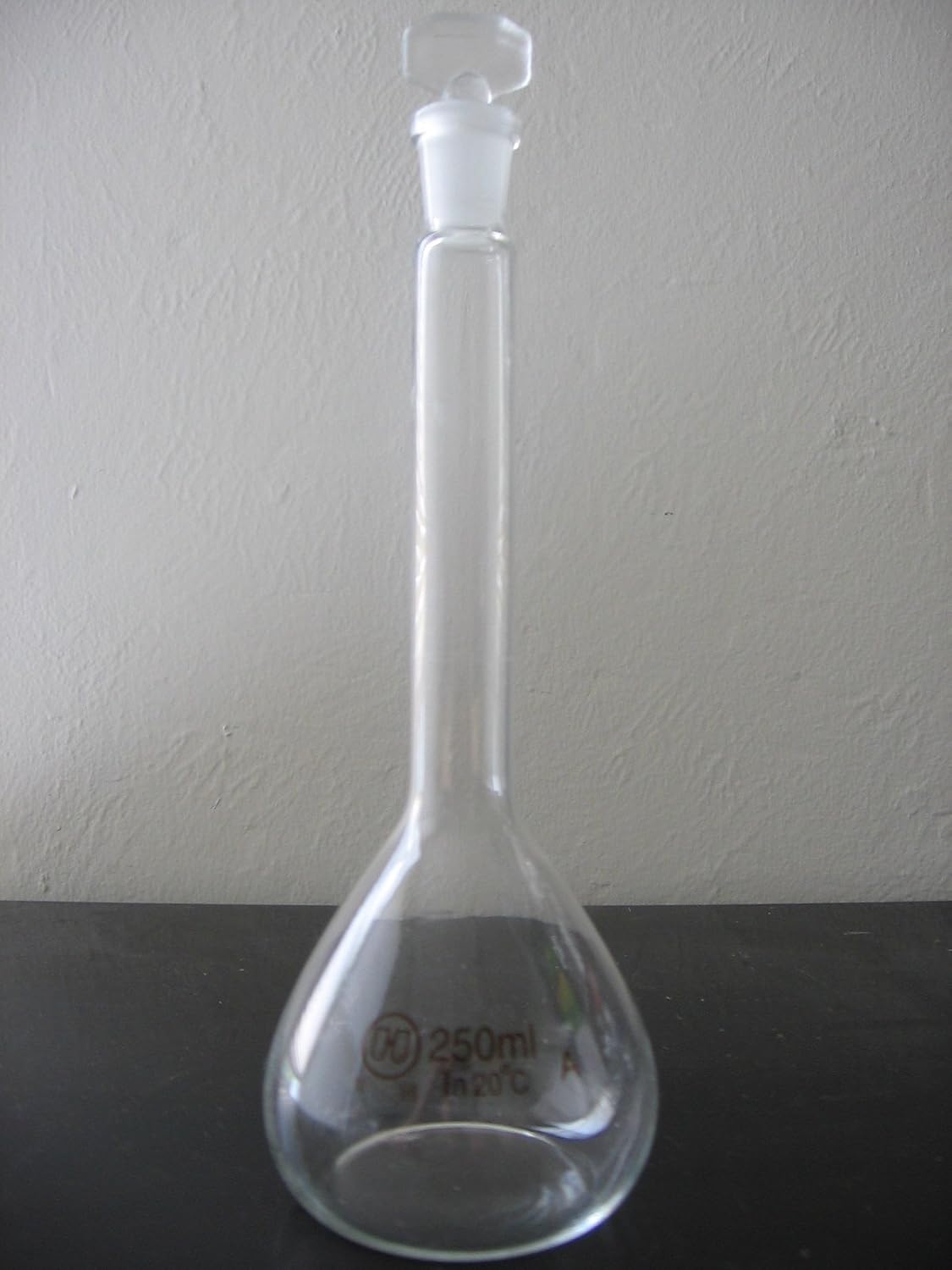 lab Volumetric Flask Class A Borosilicate Glass 2000ml New