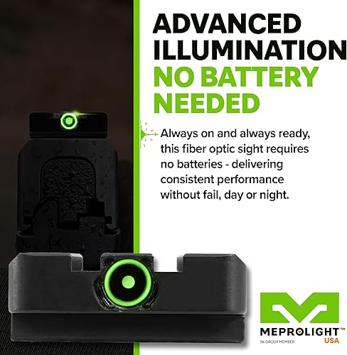 Miniatura 3 de Meprolight F.T. Bullseye Sight Kahr - Mira trasera, color negro