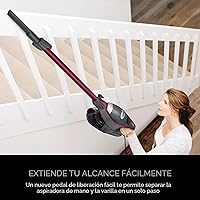 Vista 9 de Shark HV371 Rocket Pro DLX Aspiradora de Palo con Cable, Aspiradora de Mano Extraíble, Dirección Pivotante Avanzada, Copa XL, Herramienta