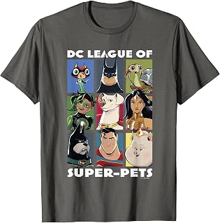 Heroes & Pets Grid Group Shot T-Shirt