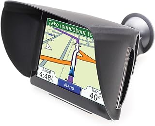 TFY Sunshade & Glare Visor for Garmin Nüvi GPS Navigator and Other GPS Navigators (7 Inch)
