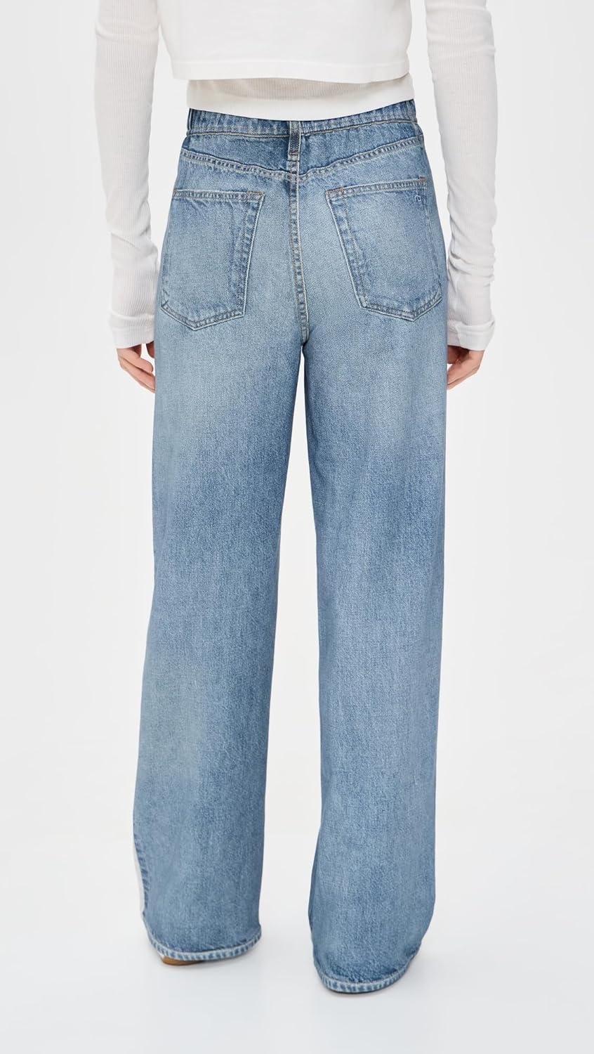 rag & bone Women's Miramar Terry Pull On Wide Leg Pants - Image 3