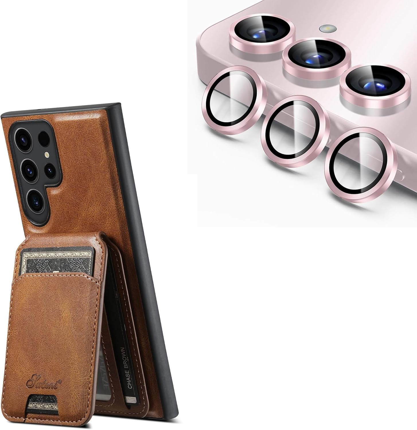 PASNEW Cover for Samsung Galaxy S25 Ultra Case Camera Lens