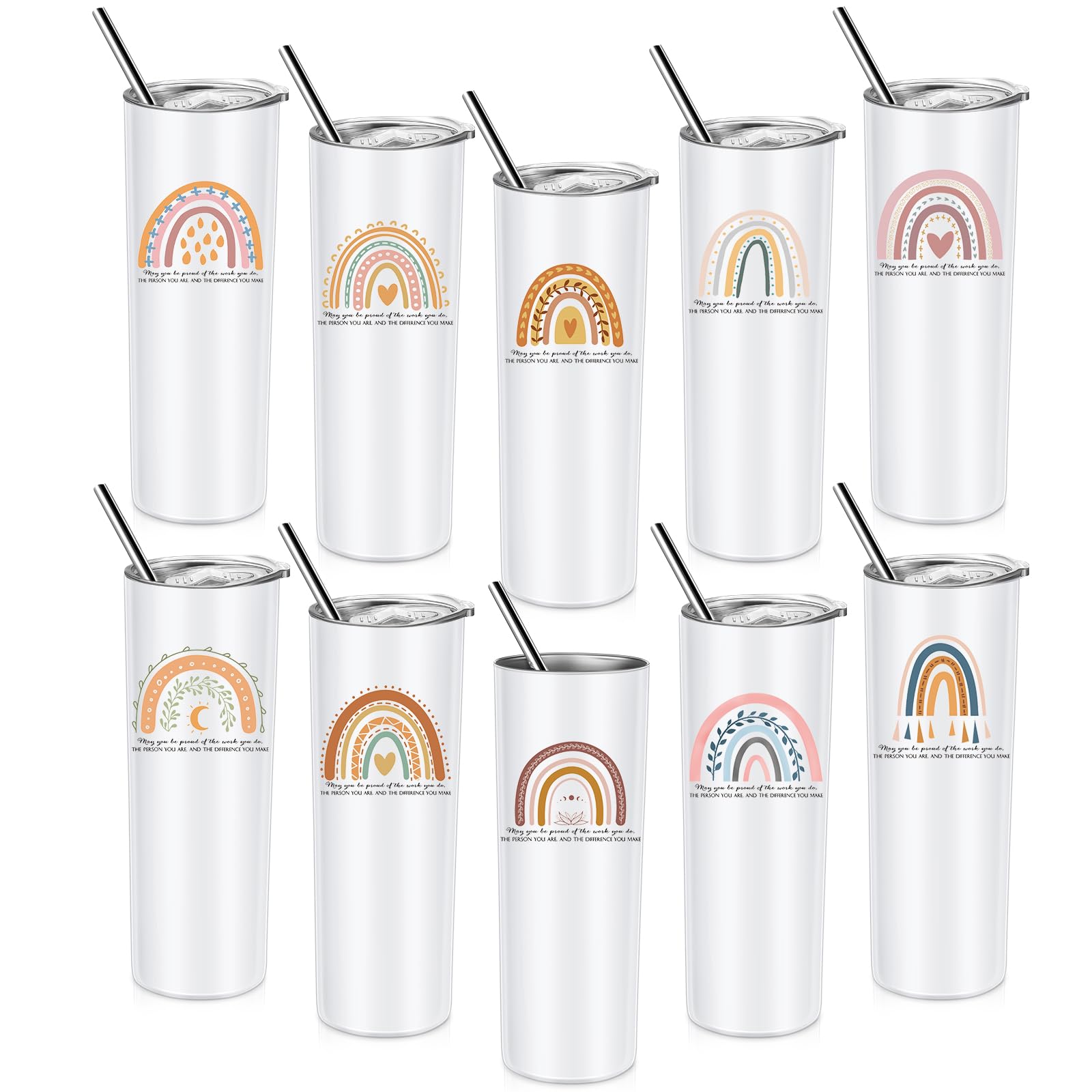 Gobelets inspirants en acier inoxydable pour exprimer votre fierté et votre gratitude