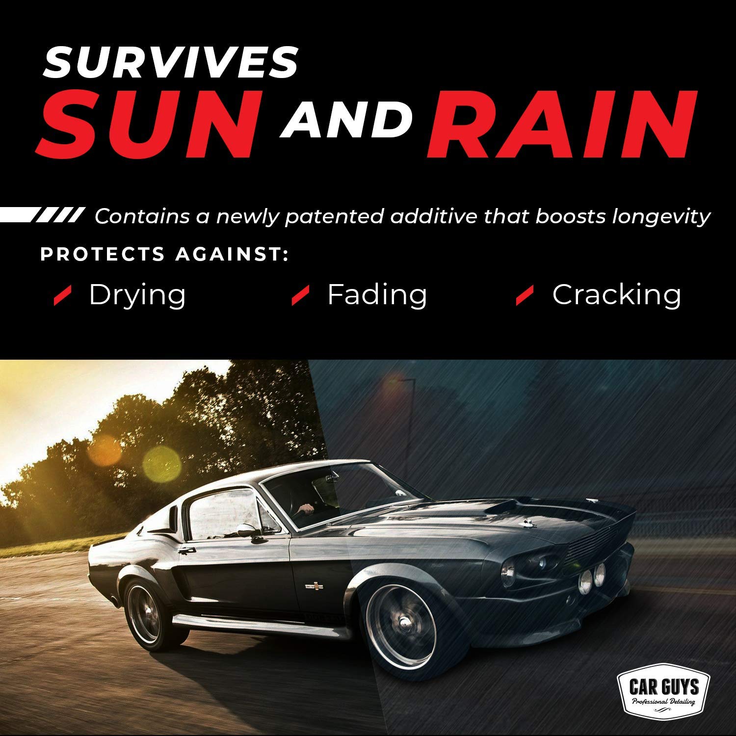 CAR GUYS Plastic Restorer The Ultimate Solution for Bringing Rubber