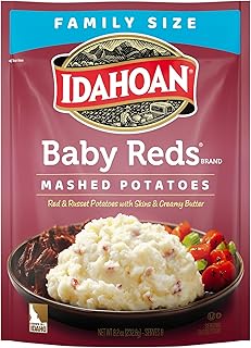 Idahoan Mashed Potatoes Baby Reds Family Size 8.2 oz