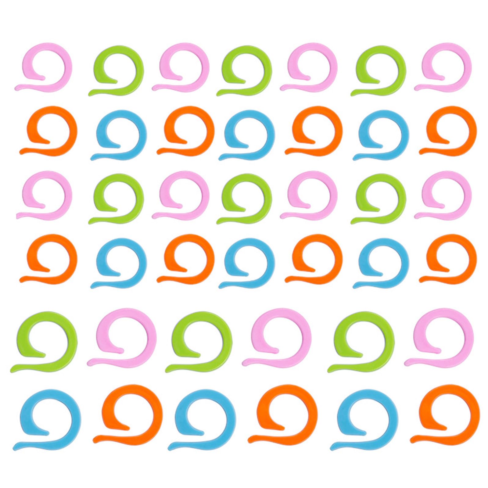 yanwuwa 160Pcs Colorful Stitching Markers for Crocheting Knitting Wide Opening Crochet Locking Markers Rings for Weaving Knitting Accessories
