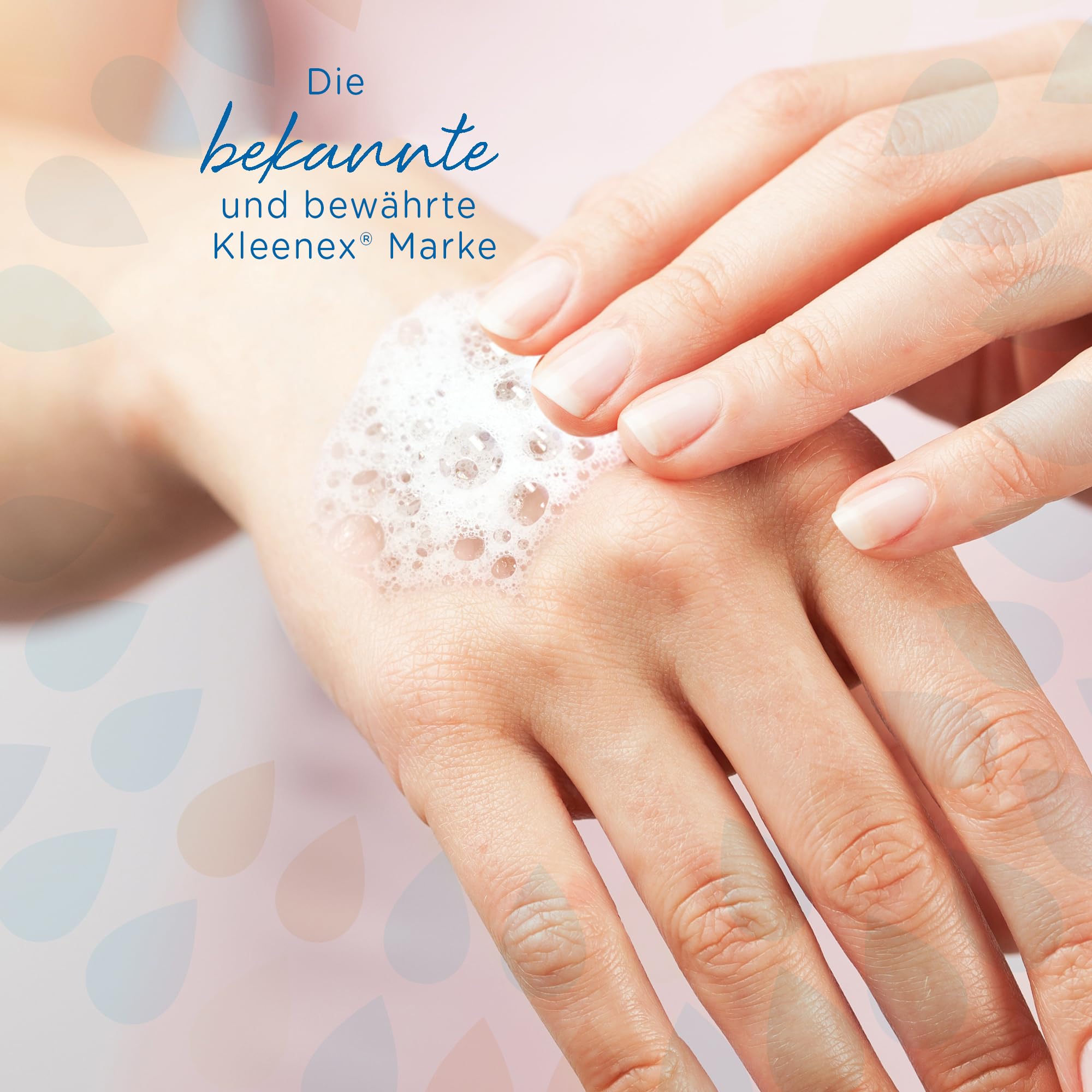 Kleenex Seife 6331, rosa Handseife mit angenehmer Duftnote für die tägliche Anwendung, bis zu 1000 Portionen per Handreiniger-Kassette, 6 x 1 L