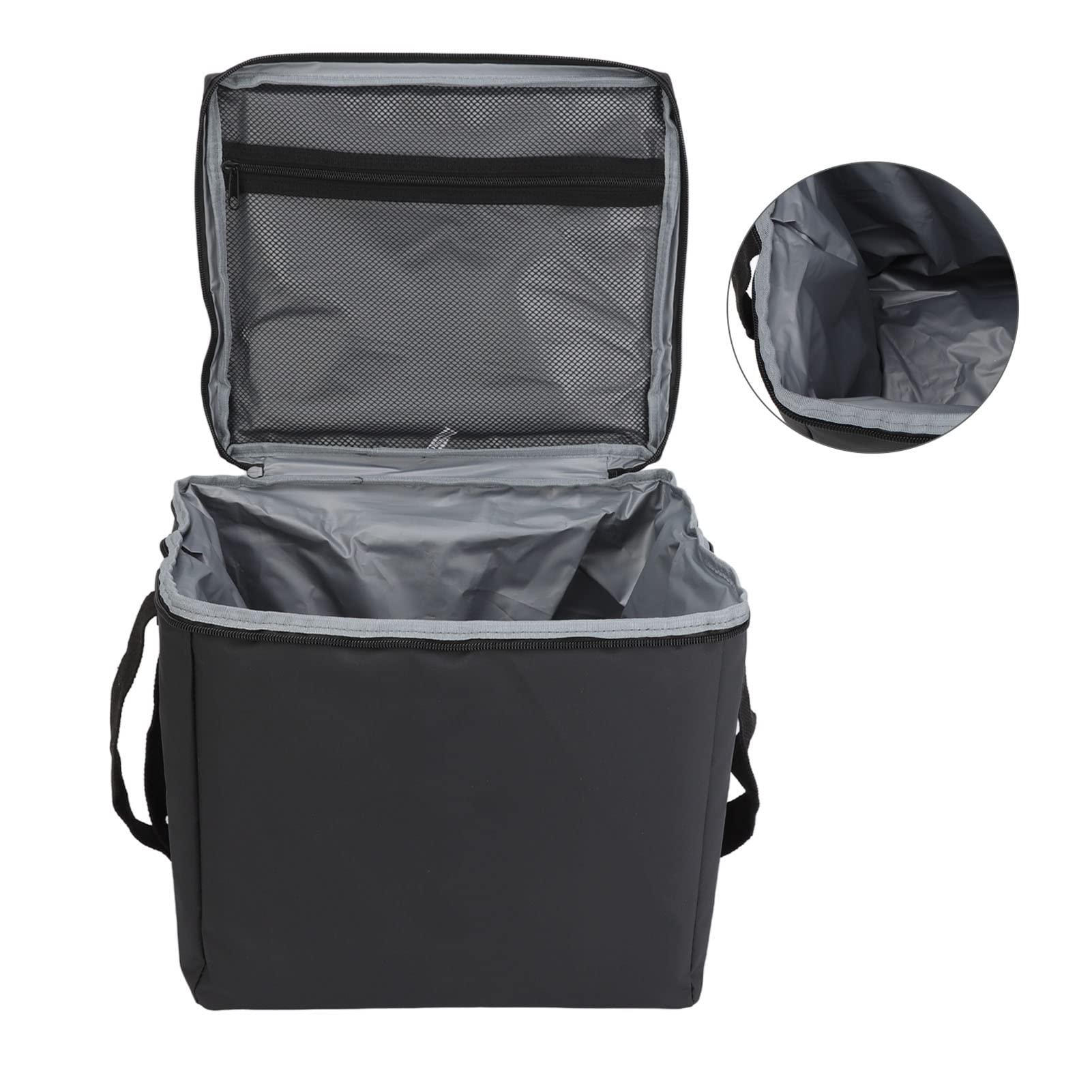 Srliya Sac Isotherme étanche 15 L de Grande capacité pour Le Camping, la Randonnée, Les Barbecues en Plein Air – Matériau PVC