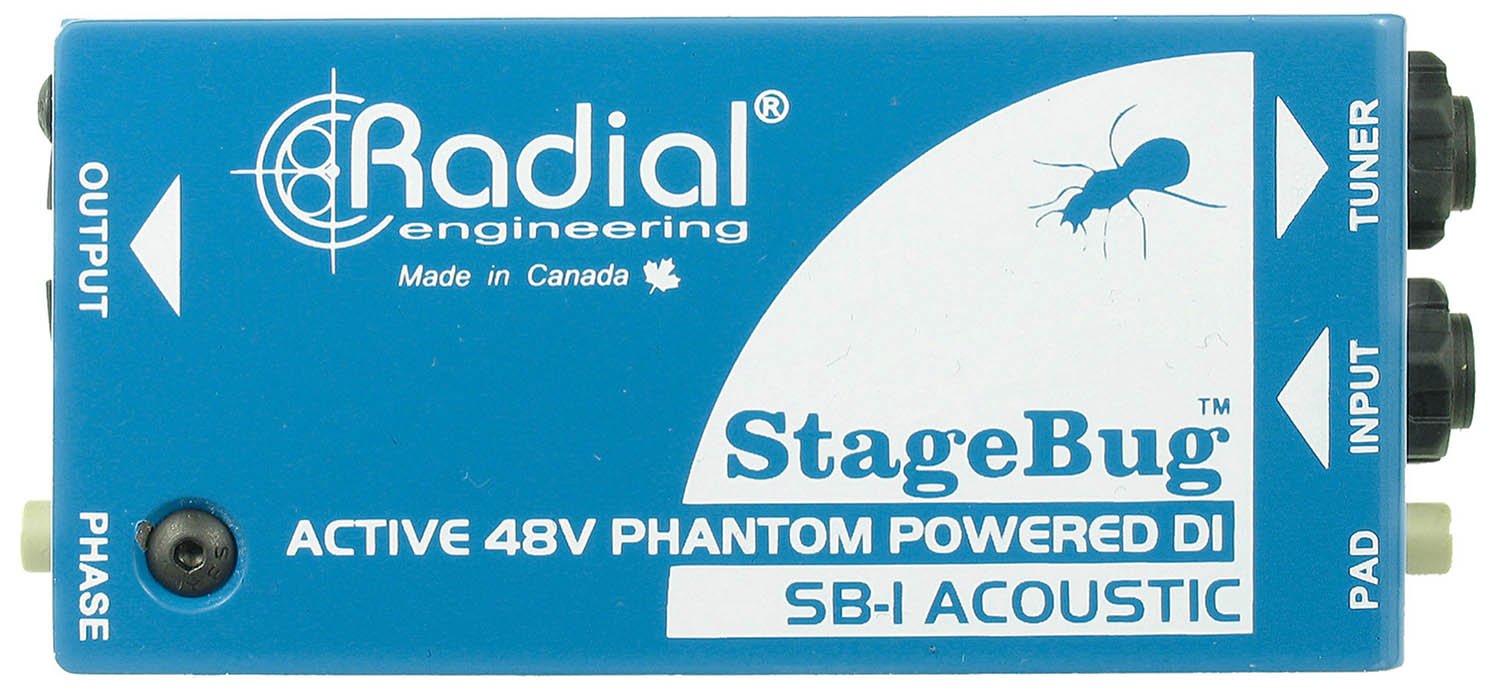 RadialStageBug SB-1 Active Direct Box
