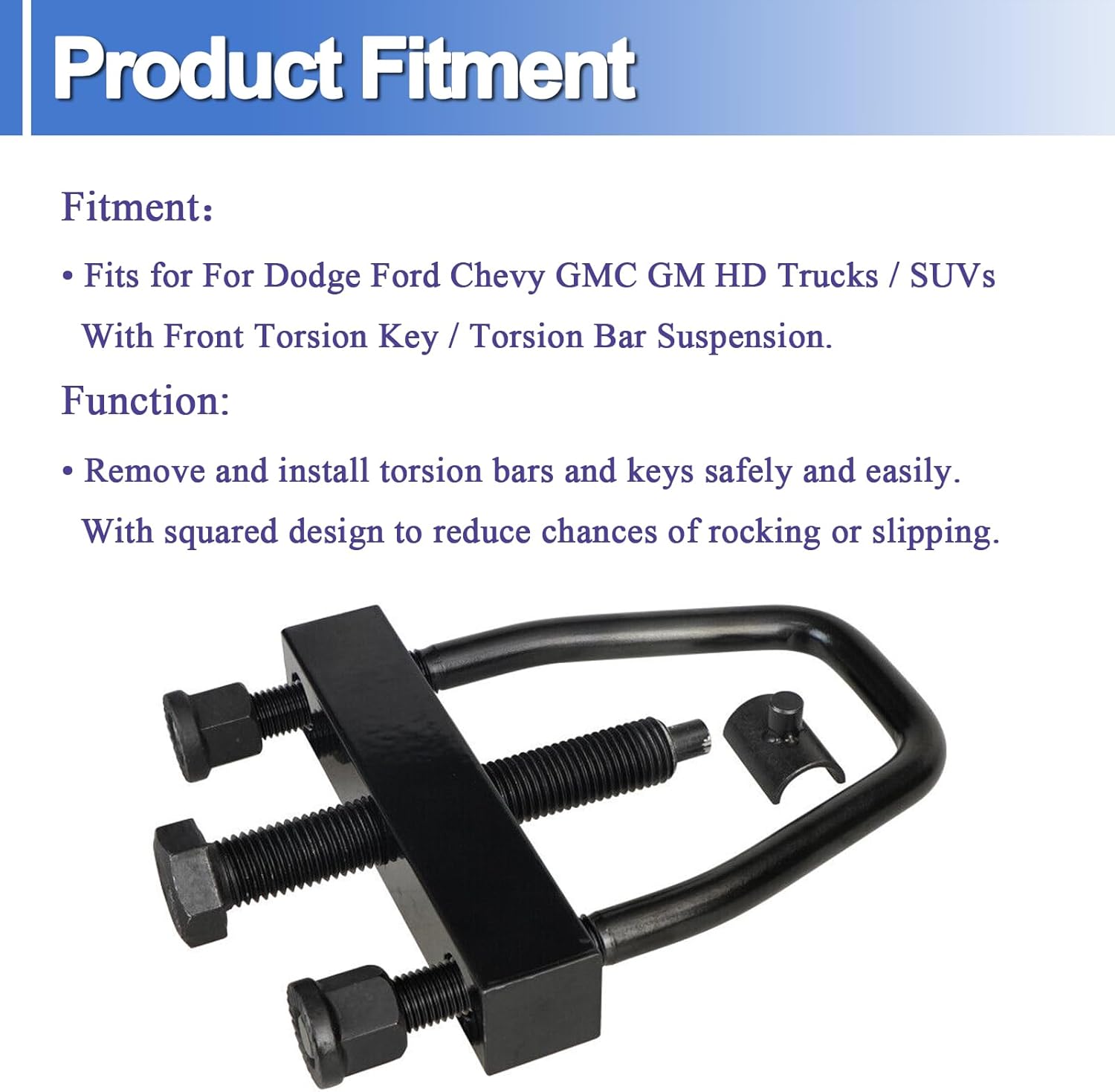 Torsion Bar Key Installation Removal Tool for Chevy GM Dodge Trucks SUV