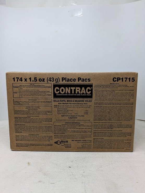 CP1715 CONTRAC Rodenticide, Blue