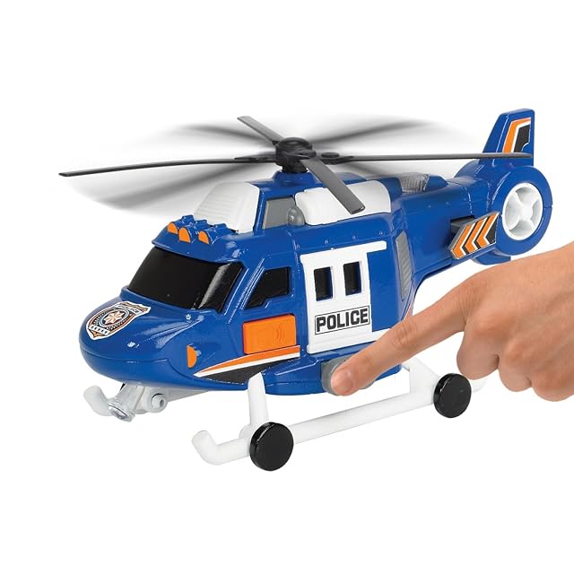 Foto 5 de 6 de Dickie City Heroes - Helicóptero de policía, 18 cm, Luces y Sonidos, +3 años, 203302016