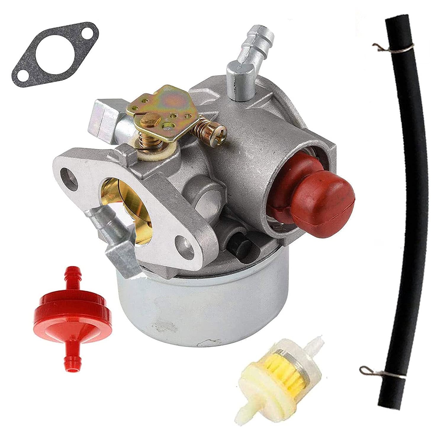 SHNILE Carburetor Gaskets for Sears MTD Yard Machines 25B-551A729 21A-241E729 25A-521A352 12A-445E452 12A-263E701 25A-551A729 11A-573E401 Lawn Mower Edger w/Tecumseh 6 6.25 6.5 6.75 HP Engine