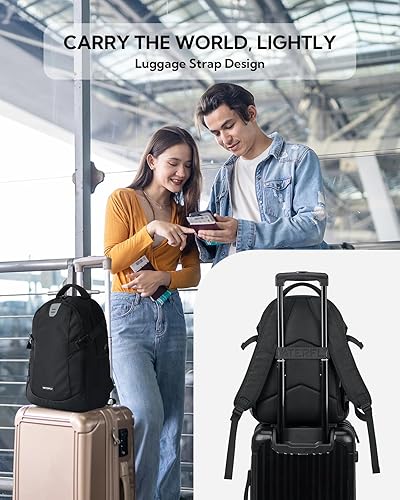 Miniatura 5 de WATERFLY Mochila pequeña de viaje casual 20L para hombres y mujeres, trabajo, viajeros, diarios, EDC Daypack Senderismo, Gimnasio, Deporte