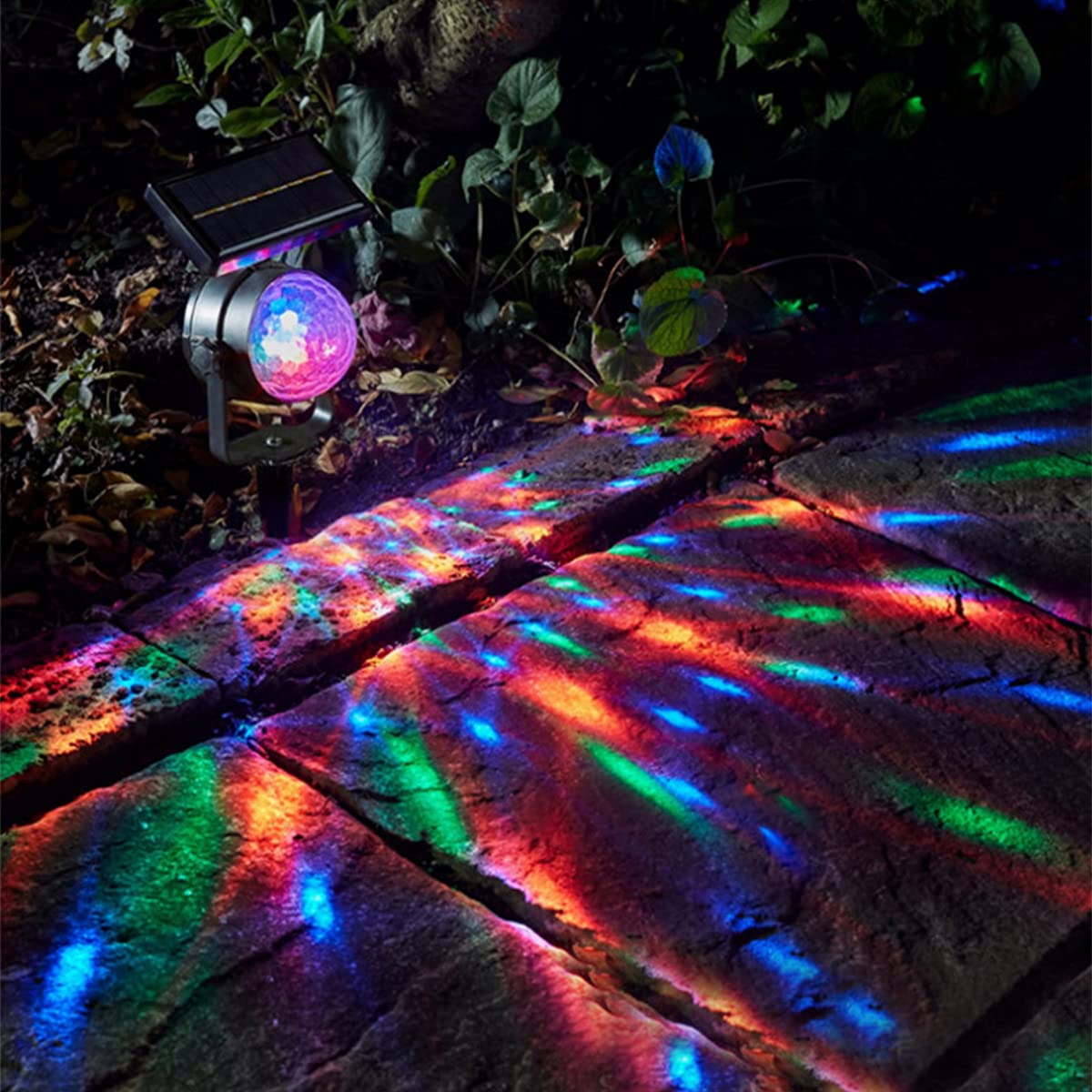 Lampy solarne na zewnątrz kolorowe światło słoneczne na zewnątrz, lampy ścienne solarne lampki świąteczne z automatycznym włączaniem/wyłącznikiem do ogrodu, na Boże Narodzenie, dekoracja świąteczna 2 sztuki