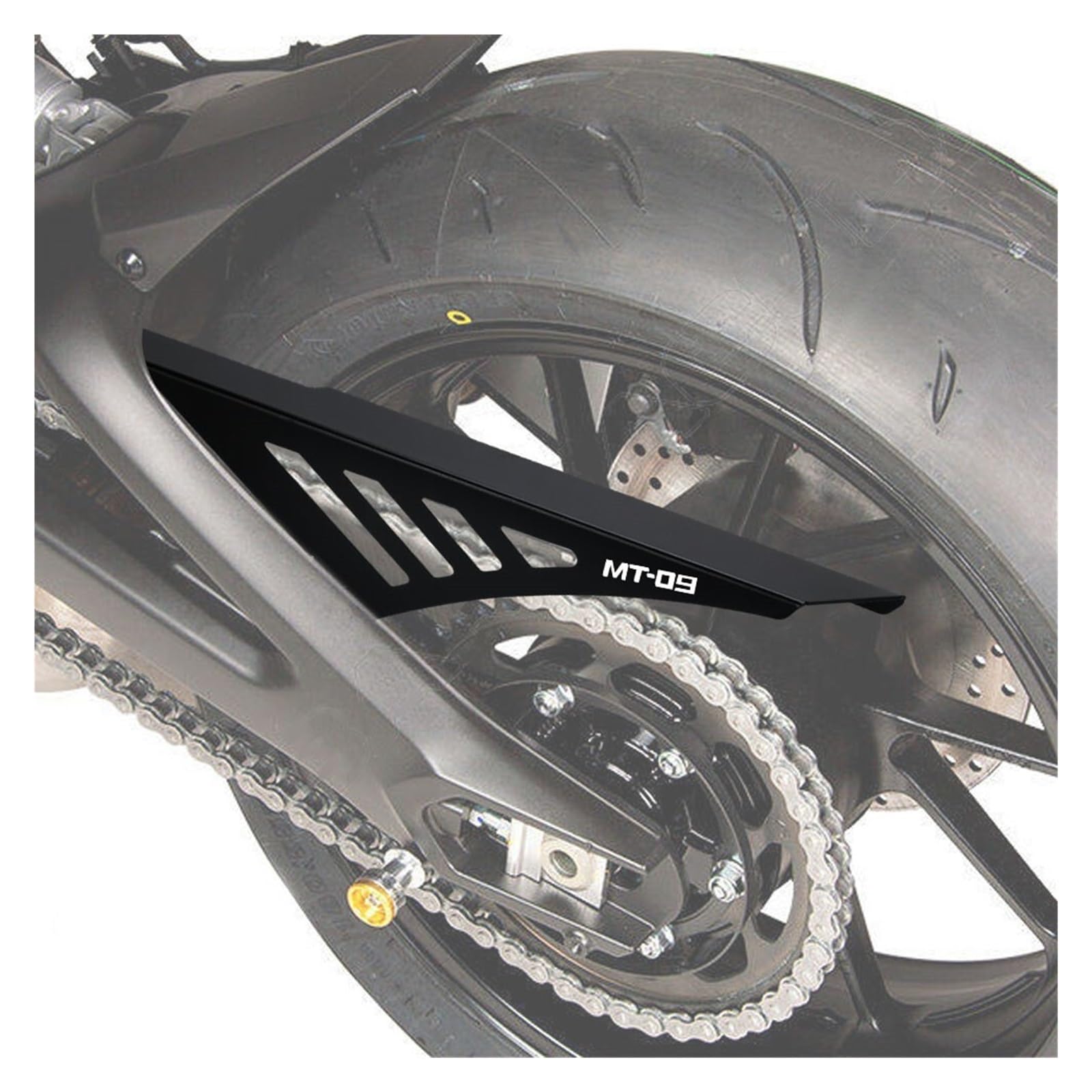 Für Ya&maha MT-09 ABS XSR900 Tracer 900 2014-2015-2016 Motorrad Kettenrad Abdeckung Schutz Motor Rahmen Slider Leitfaden Wache Kettenradabdeckung