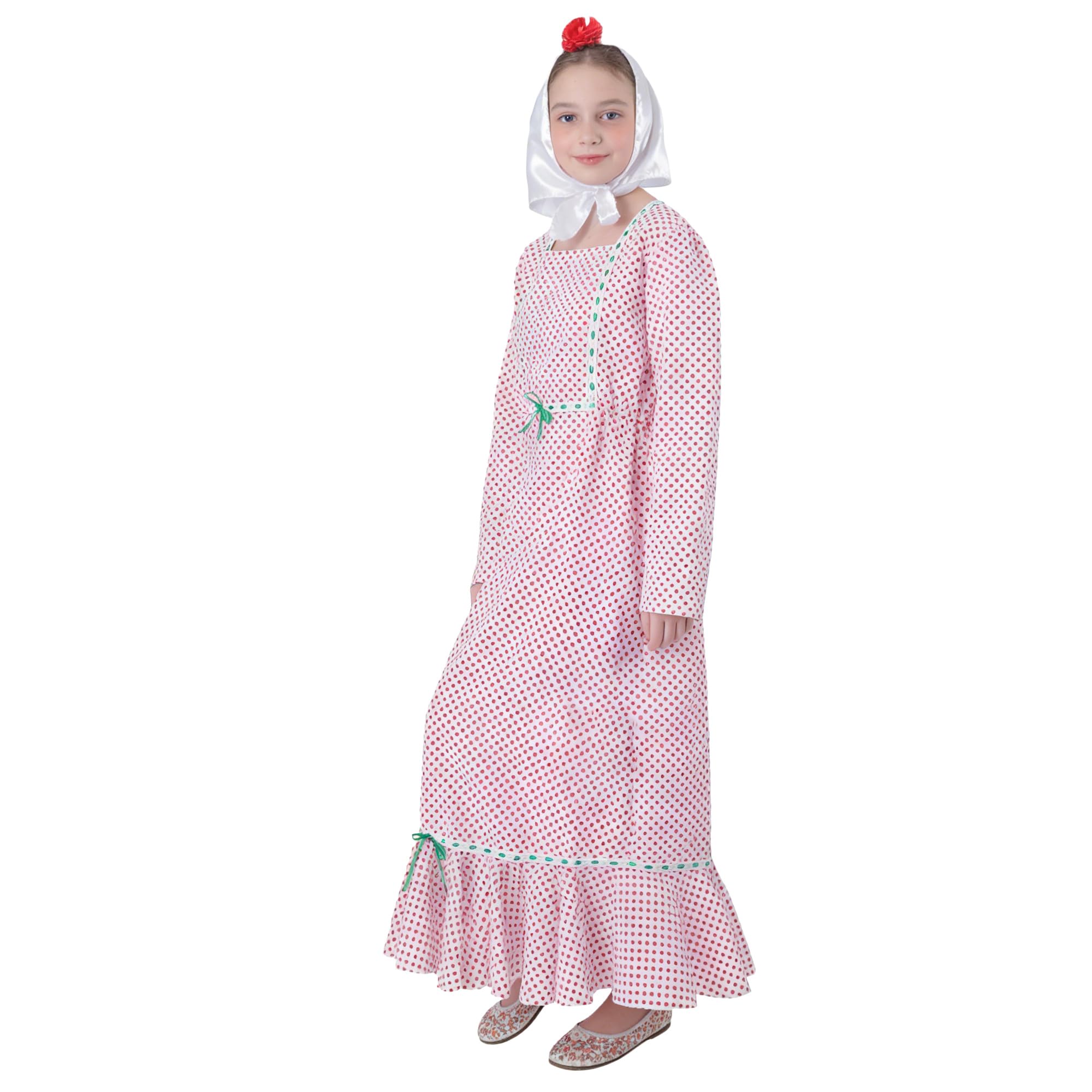 Wildarms Disfraz Infantil de Chulapa 3 Piezas, Traje Tradicional para Feria de Abril, Flamenco y Fiestas — view 4