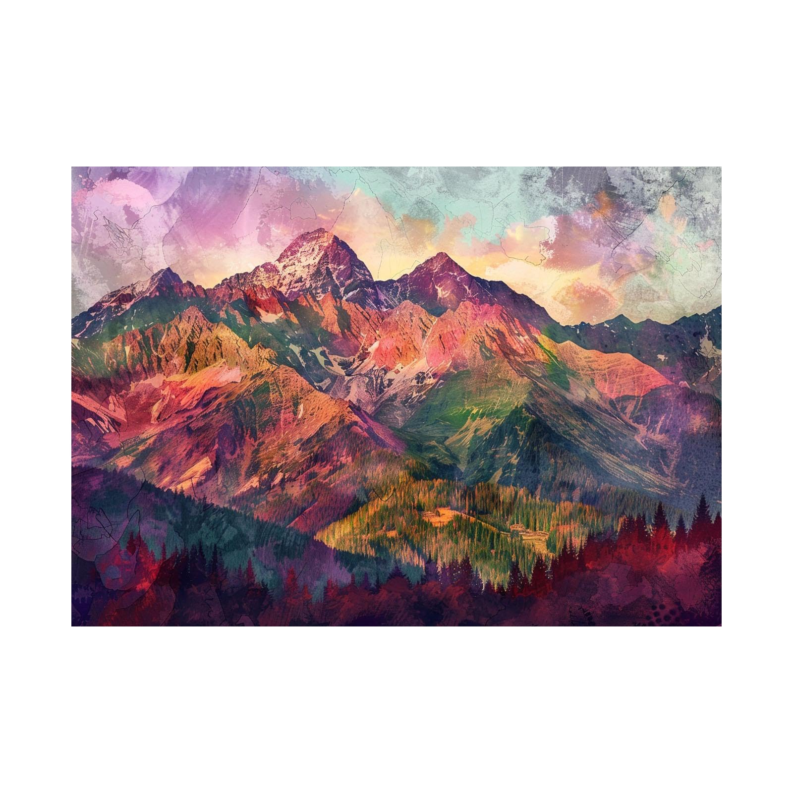 Impression sur toile intissée GFDJKHT poster mural grand format