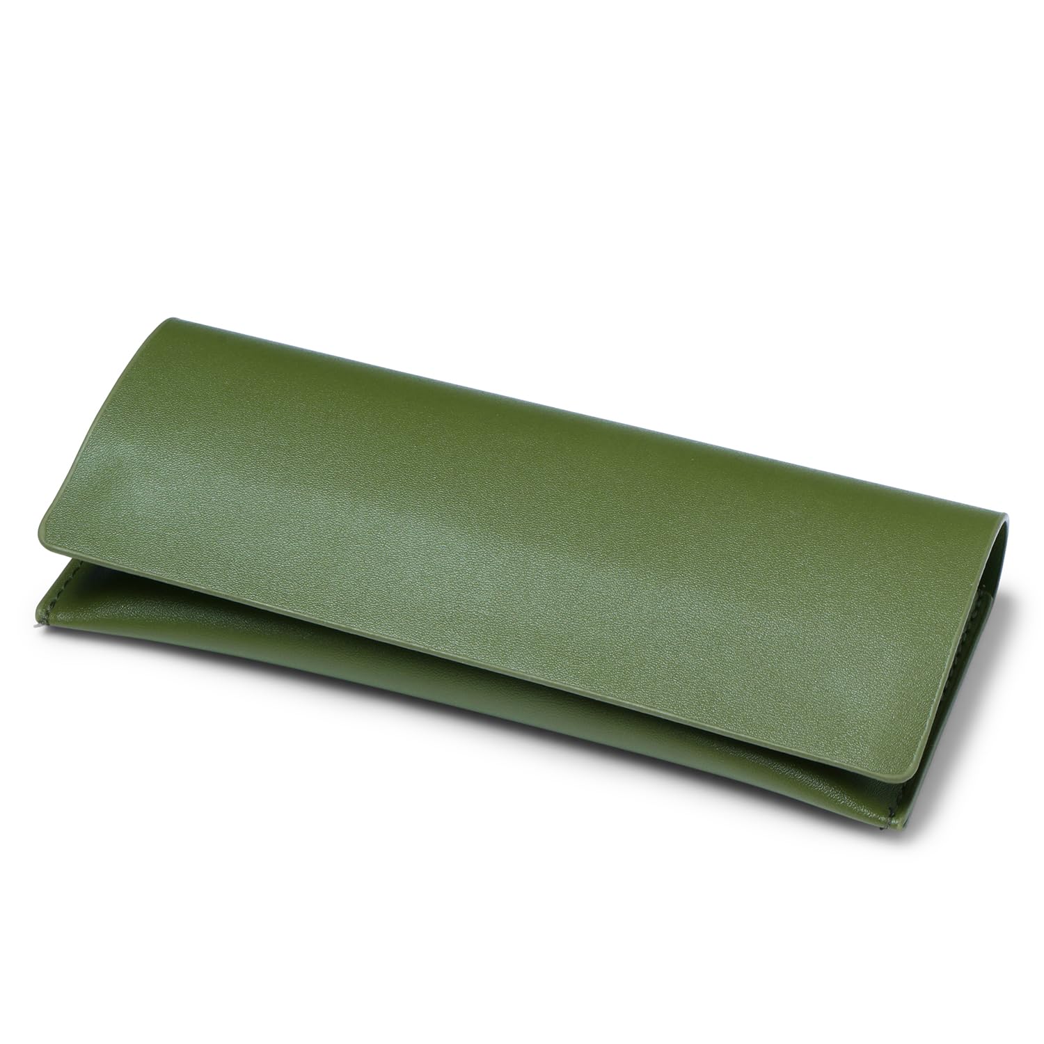 keeper1 leather eyeglasses & sunglasses case | magnetic closure spectacle sleeve | slim protective eyewear case for men & women