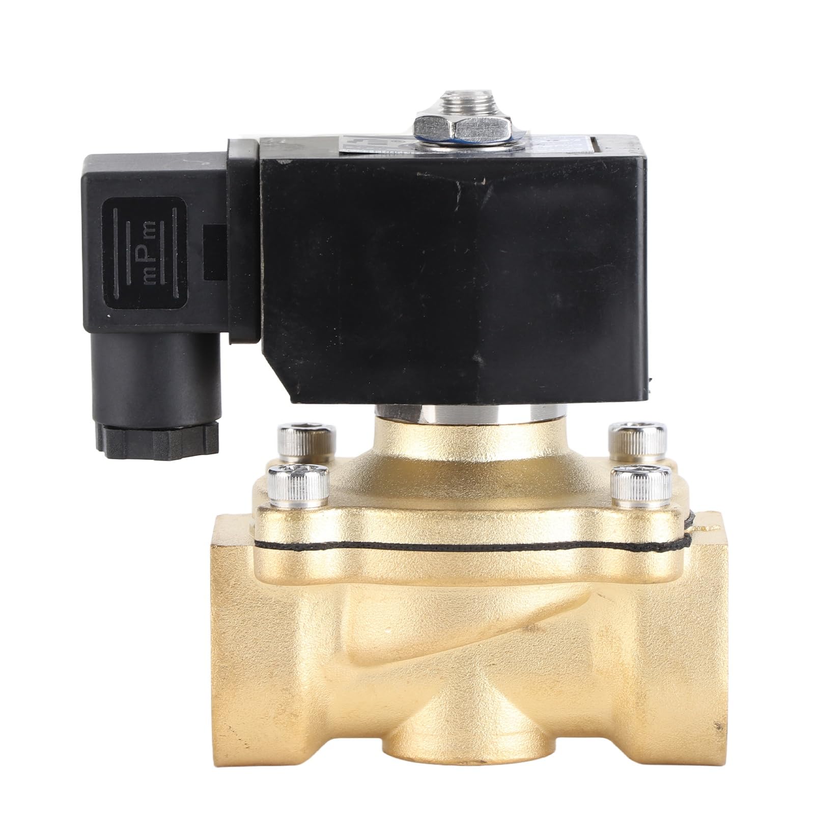 Vanne 1 pouce en laiton DC 12V pour stopper les fuites de carburant