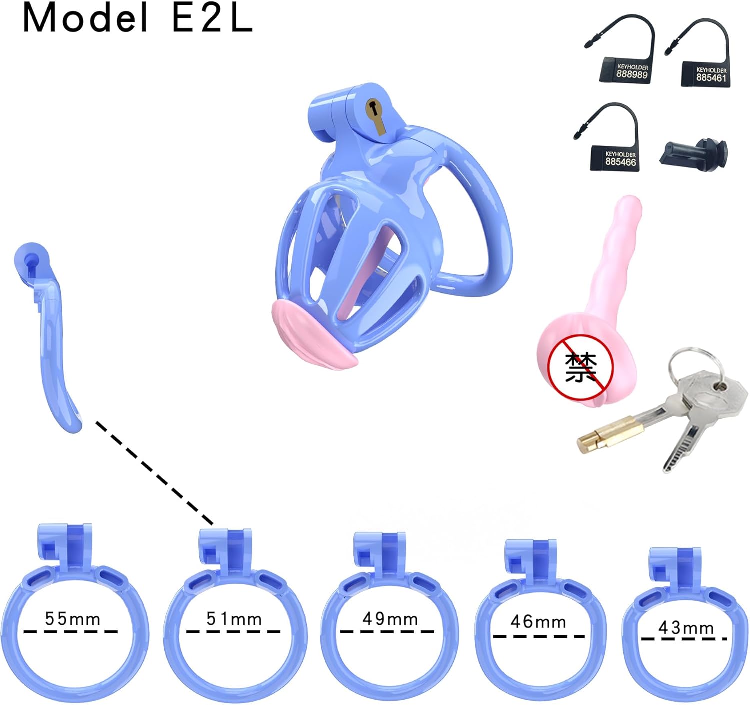 Summer Fashion Breathable Fitness Exercise Cage with Curved Rings, Creative Design (US-A89) (E2L)