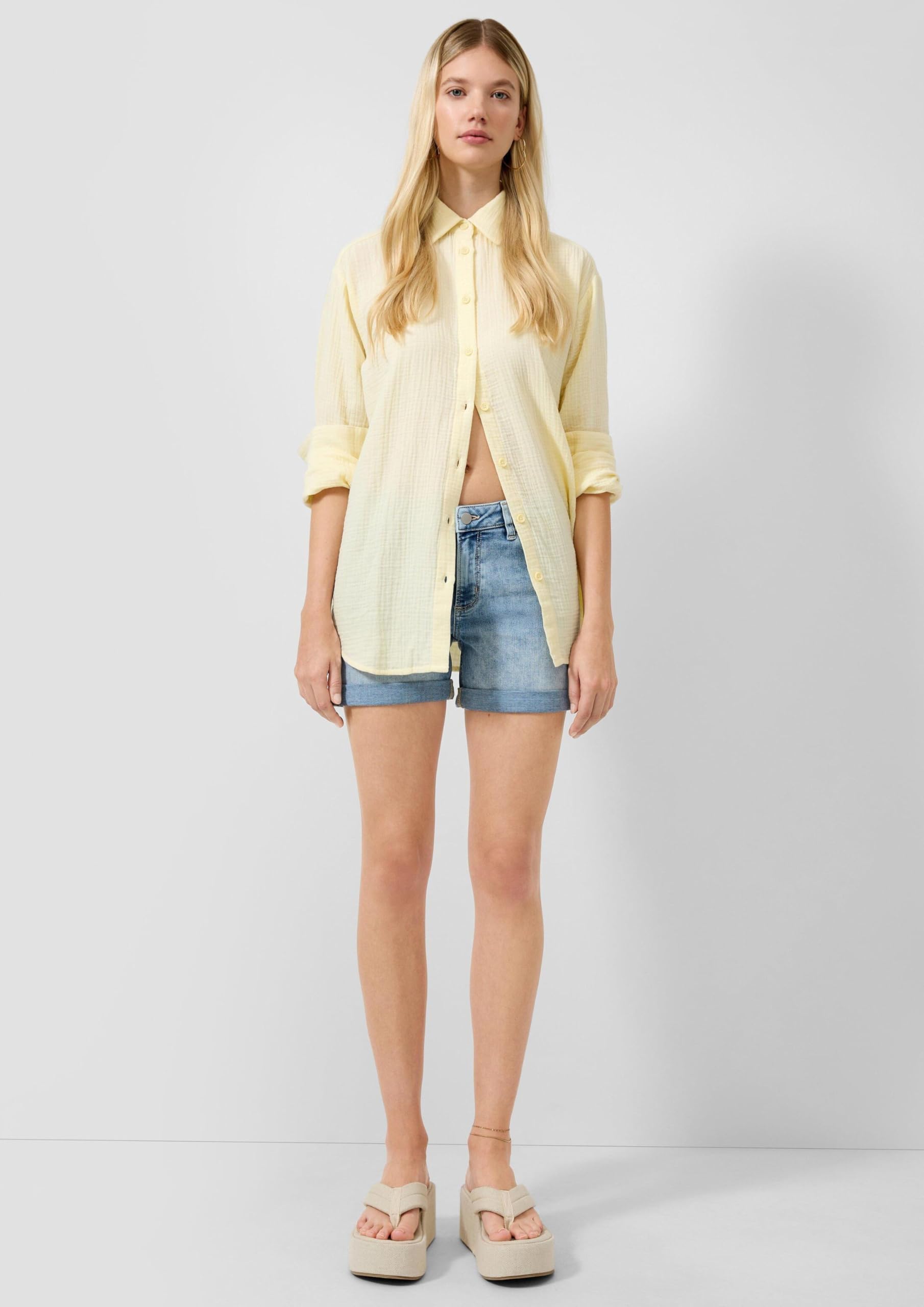 QS Damen Jeans-Shorts Catie, Slim Fit 2180244