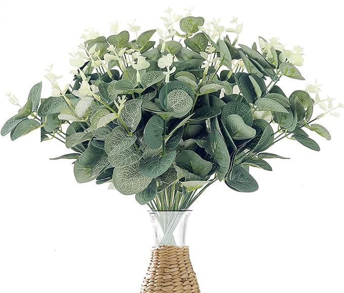 15 Stück Künstlicher Eukalyptus Deko - Wahnsinnig Echt Aussehend!