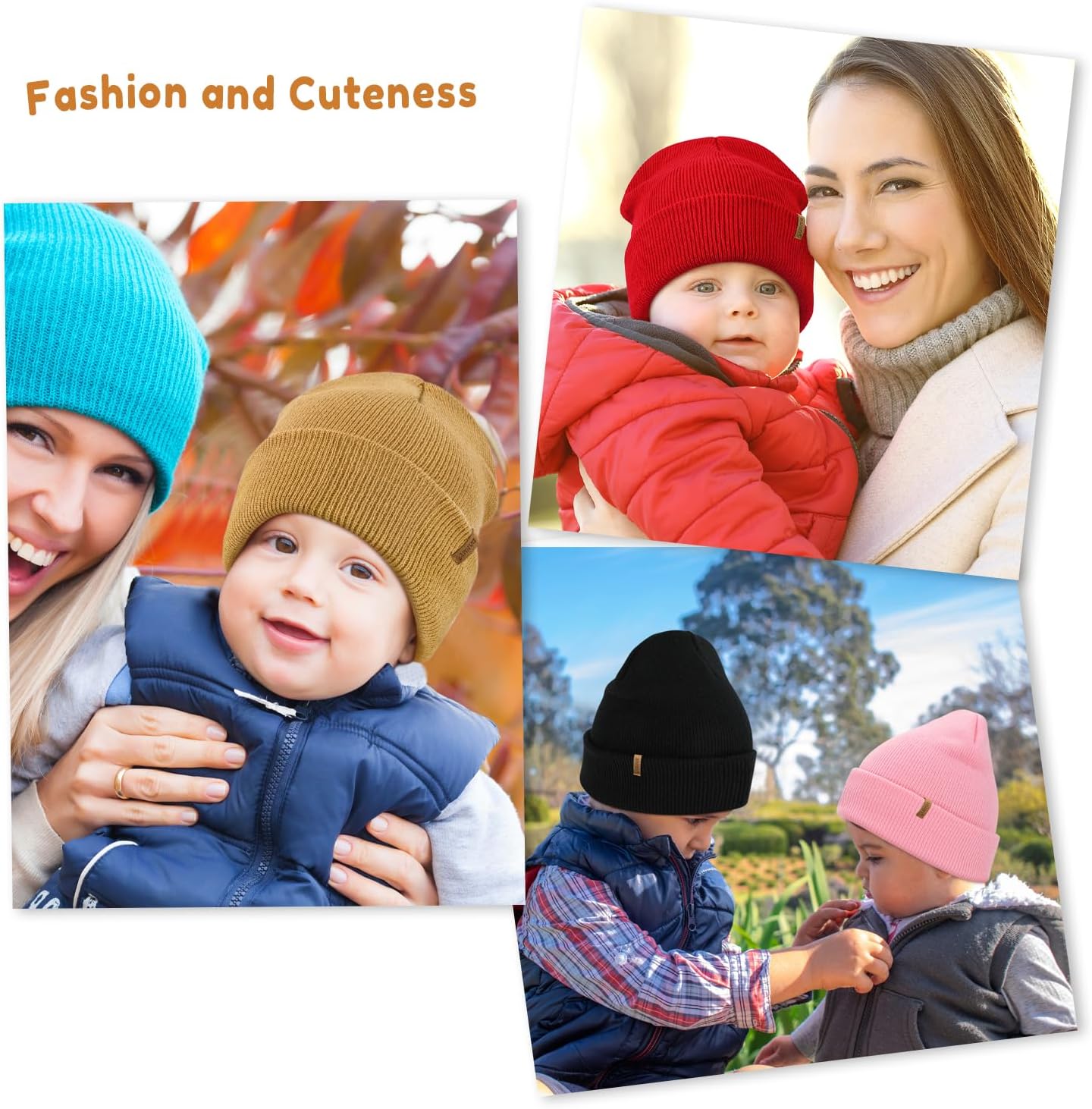 Toddler Beanie Baby Boys Girls Winter Hat Kids Beanies Winter Hats Children Knit Warm Hat Caps - Image 6