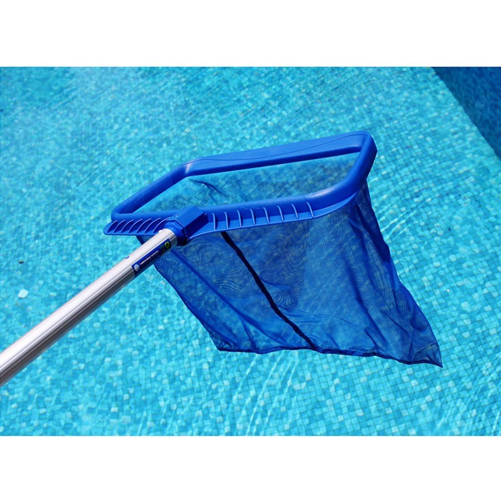 Rete per acque profonde con asta telescopica per piscine e laghetti, rete filtrante rinforzata per il recupero e la pulizia, design durevole per un facile utilizzo
