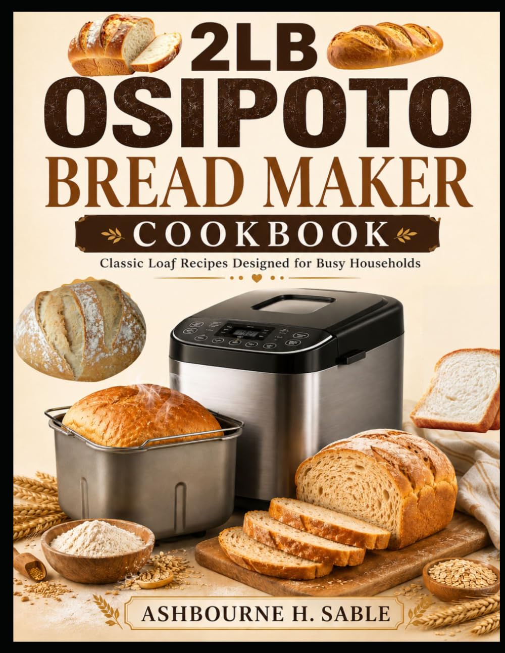 2LB OSIPOTO BREAD MAKER COOKBOOK: Classic Loaf Recipes Designed for Busy Households