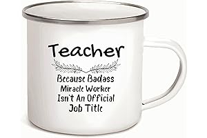 Teacher because badass miracle worker is not a title, Teachers' Day Mug