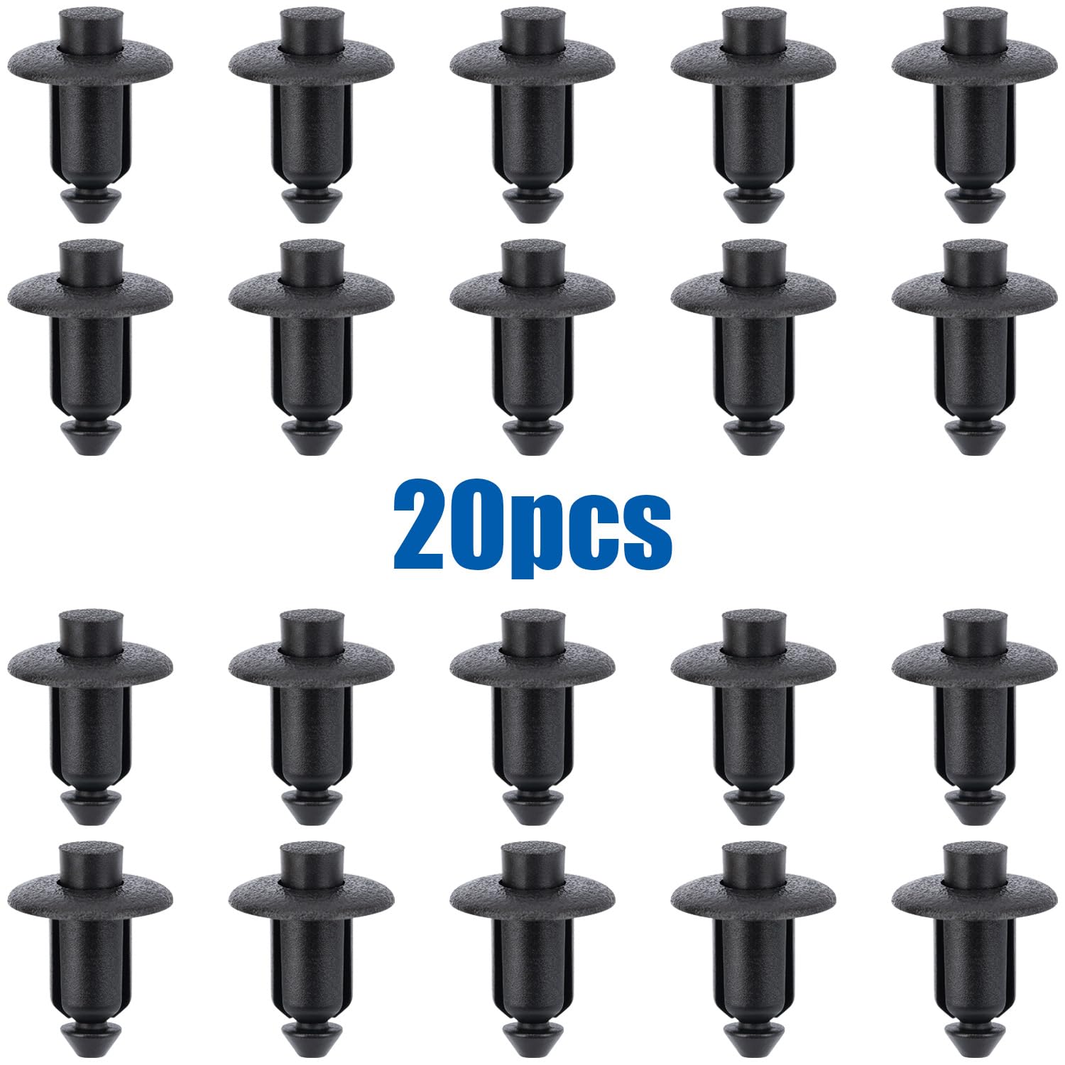 20pcs Tailgate Trim Cover Clip for Ford N807673S Explorer Sport Trac, F150, F250 F350 F450 F550 Super Duty 1997-On