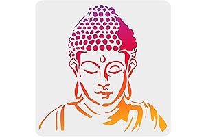 Mesmerizing Radha Krishna Painting Stencil