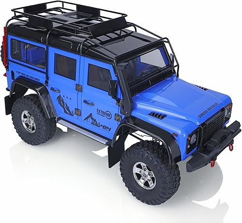 Miniatura 8 de 110 Rc Crawler Car 4X4 Off-Road Escalada Vehículo P411 19.8 lbs Servo Esc 2Speed Gear