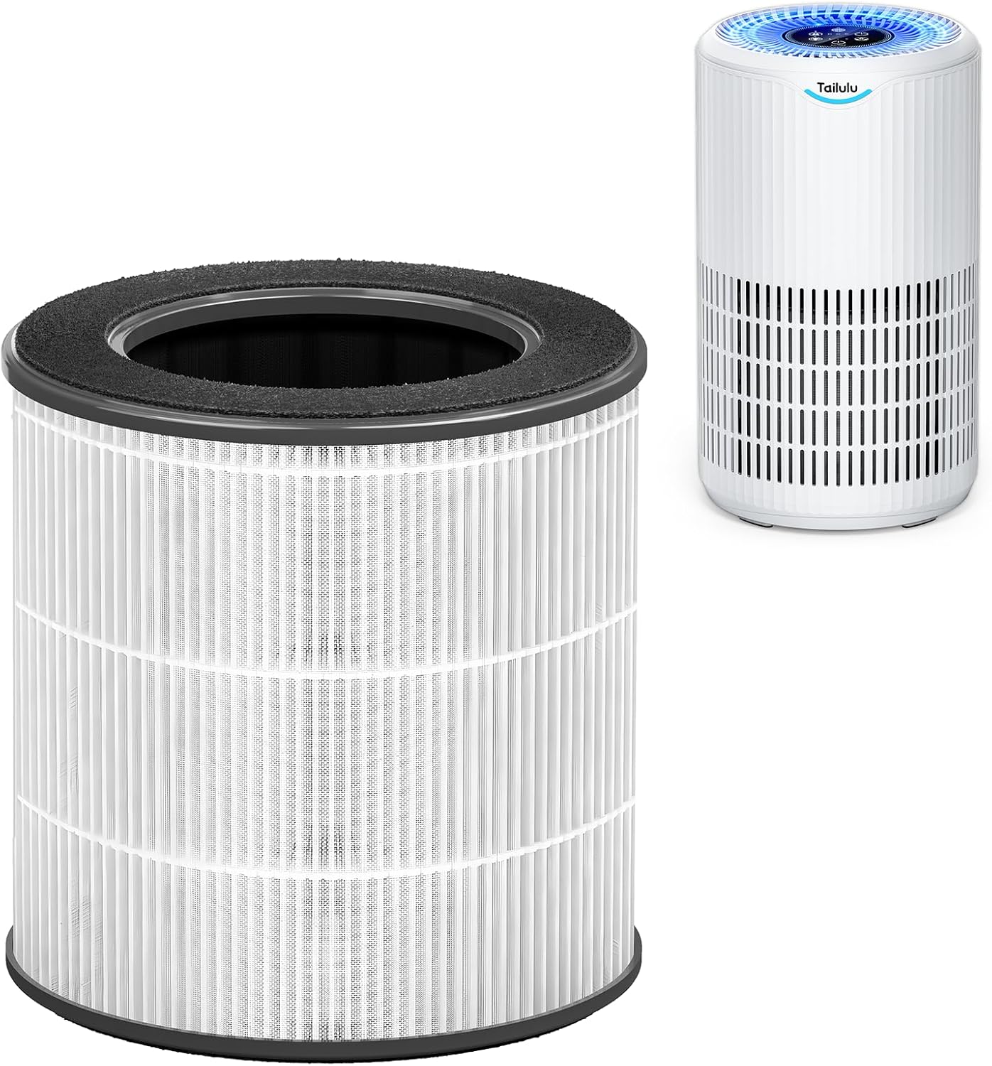 Tailulu Air Purifier Replacement Filter for D09 Air Cleaner, 3-in-1 True H13 HEPA Filter, 1 Pack Tailulu Air Purifier Replacement Filter for D09 Air Cleaner, 3-in-1 True H13 HEPA Filter, 1 Pack