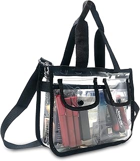 Enkrio Bolsa de cosméticos transparente, Clar...