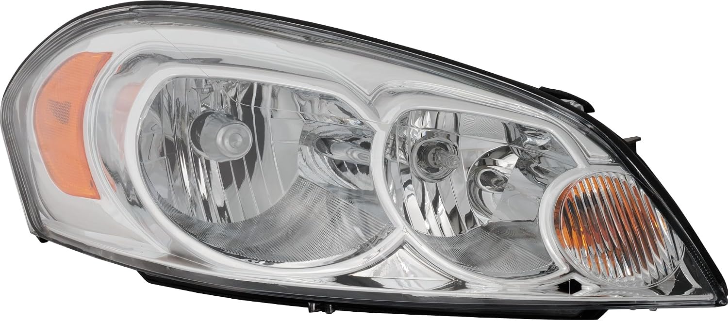 Compatible with 06-13 Impala 06-07 Monte Carlo Front Halogen Headlight Head Light with Bulb Right Passenger Side
