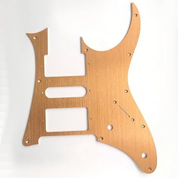 11 Holdings HSH Guitar Pickguard Aluminum Anodized Guitar Pickguard Replacement Parts for Ibanez RG 350 DX Guitar
