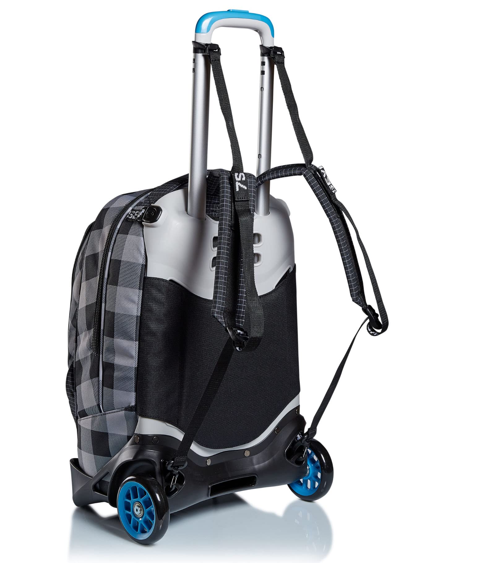 Seven Zaino Trolley Scuola Elementare Bambino, Zaino Sganciabile, Doppio Uso