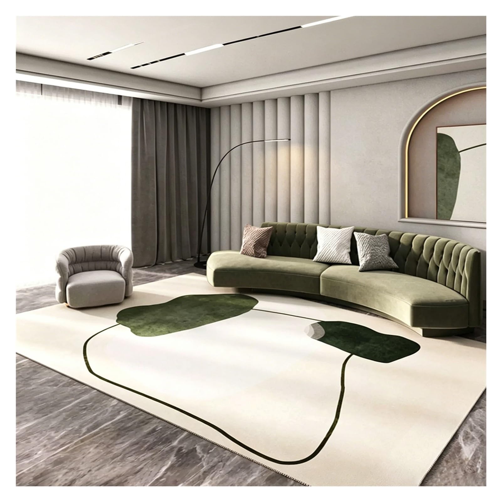 Tapis de porte et plage de balcon grand tapis 180x200cm lavable pour une maison accueillante