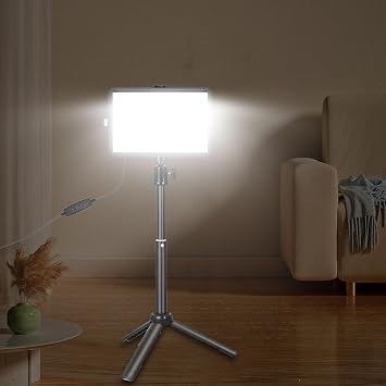 Led フォトスタジオライト 2700-6000k 調整可能な明るさ Usb 電源 ビデオ用のオプションの三脚と色 ビデオライト