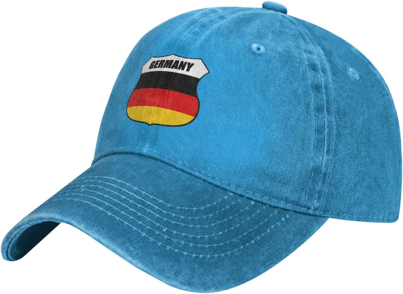 YINGDUnisex Baseball Cap Germany Flag Adjustable Baseball Cap Breathable Sun Hat for Adult Women and Men