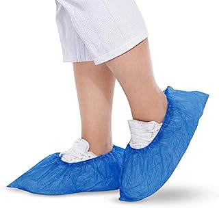 MEDELITE MEDSERVE Disposable Shoe Covers, Non-Slip, Waterproof, Durable Shoe Protectors for Home, Work, Medical, and Indus... Price In India
