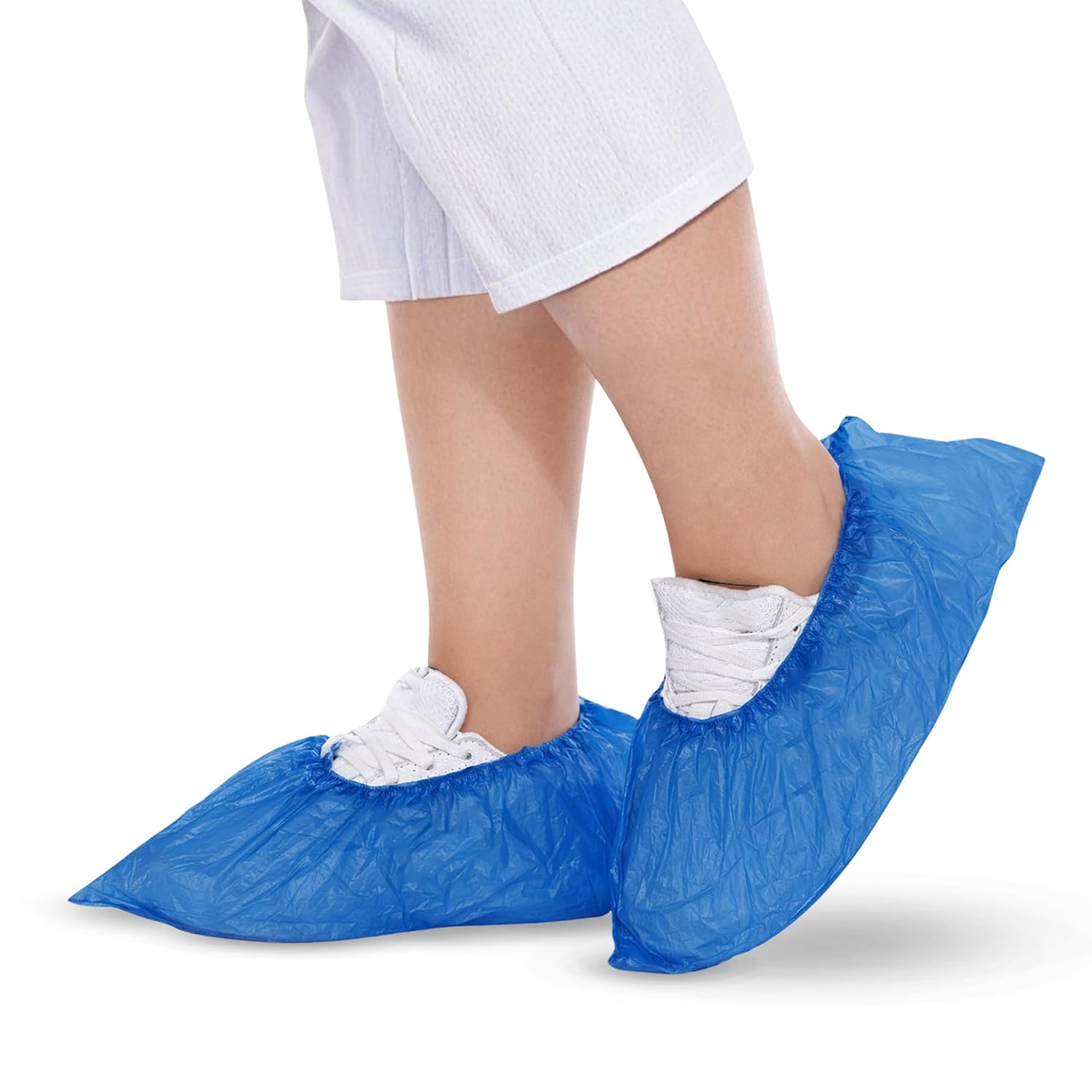 MEDELITE MEDSERVE Disposable Shoe Covers, Non-Slip, Waterproof, Durable Shoe Protectors for Home, Work, Medical, and Indus...