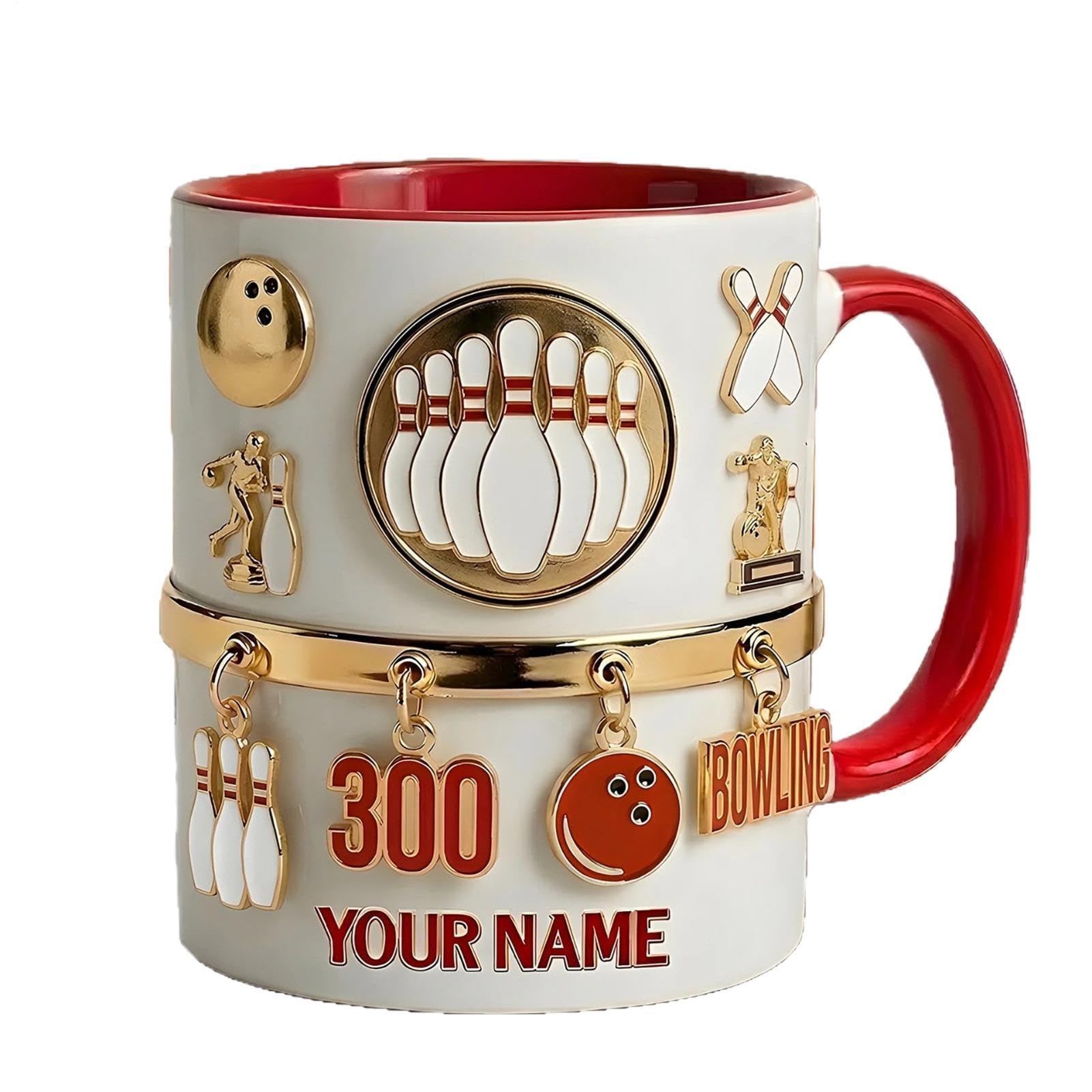 Tasse à café isotherme de bowling 350 ml pour éviter les boissons tièdes