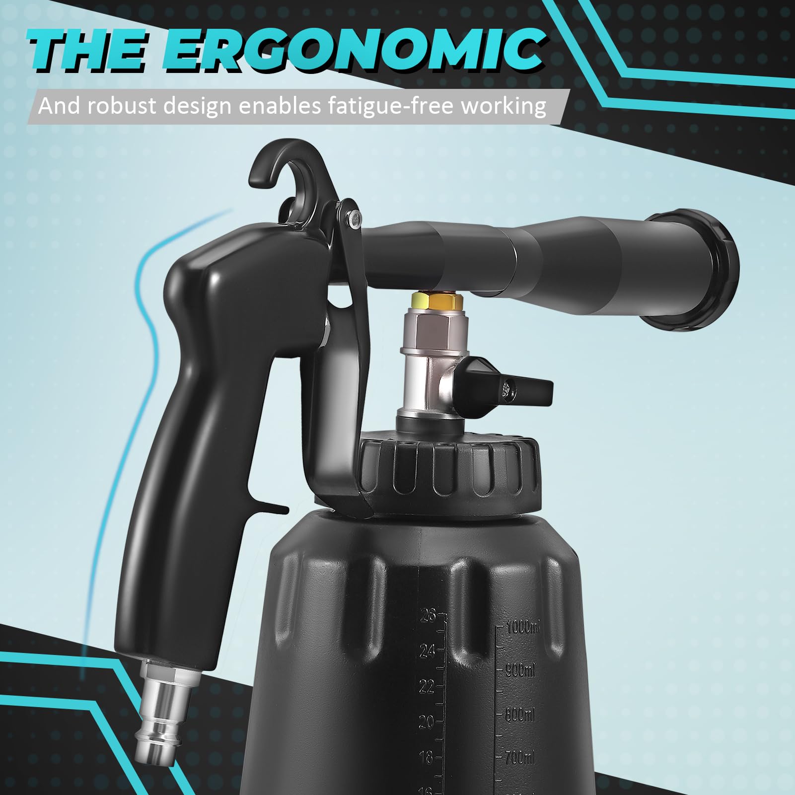 Pistolet De Nettoyage à air comprimé avec kit d'accessoires,pistolet de nettoyage,nettoyeur à air comprimé,nettoyeur d'intérieur,de lavage soufflage automobile