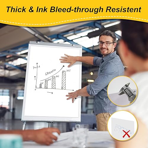 Miniatura 2 de Nortix Almohadilla de caballete, almohadillas de caballete autoadhesivas, papel de tabla de anclaje para profesores, adhesivo Srong y resistente al